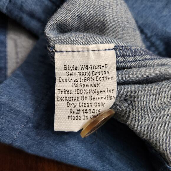 Johnny Was Moonlight Tie Dye Patchwork Military Jacket Size XL - Picture 7 of 9